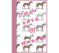 Horse Lover's Travel Sketchbook: Blank Drawing Notebook for Girls: 100 Blank Pages, 6x9 | Portable Horse Themed Art Journal