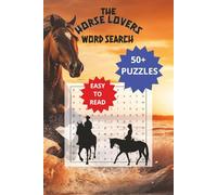 horse lovers word search puzzle book: Word searches with Easy to Read print about horses, equestrians, cowboys, cowgirls and more | 6x9 inches | 110 ... for Vacations, Holidays and Free times |