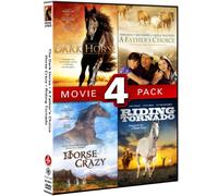 Horse Movie 4 Pack (Dark Horse, Father's Choice, Horse Crazy, Riding Tornado)
