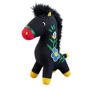 Horse Plush Toy - 23cm Year Of The Horse Stuffed Animal | Soft PP Cotton Cute Zôdiac Doll Decorative Plush Gift For Kids Bedroom Travel Festival New Year Celebration Friends Colleagues Birthday Home