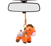 Horse Purse Charm 2026 | Adorable Plush Decoration Ornament For Girls Women Car | Keychain Purse Accessory For Valentines Christmas New Boyfriend | Soft Plush Charm For Backpack Bag Or Vehicle Use Of