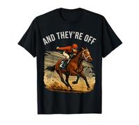Horse Racing Vibes They’re Off At The Starting Gate T-Shirt