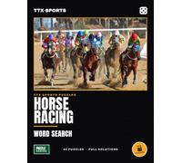 Horse Racing Word Search: 40 Themed Puzzles for Racing Fans - Racehorses, Jockeys, Famous Courses and Great Races, with Full Solutions