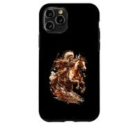 Horse Rider Indigenous Indian Native American Horse Coque pour iPhone 11 Pro