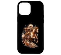 Horse Rider Indigenous Indian Native American Horse Coque pour iPhone 12 Pro Max