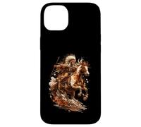Horse Rider Indigenous Indian Native American Horse Coque pour iPhone 14 Plus