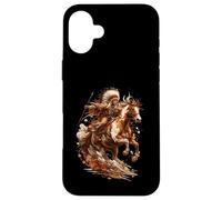 Horse Rider Indigenous Indian Native American Horse Coque pour iPhone 16 Plus