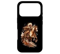 Horse Rider Indigenous Indian Native American Horse Coque pour iPhone 17 Pro