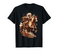 Horse Rider Indigenous Indian Native American Horse T-Shirt