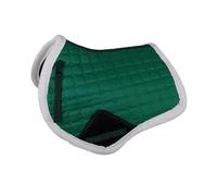 Horse Saddle Pad Comfortable Equestrian Gear Sweat Absorbing Seat Cushion pour Les Concours(Dark Green)