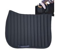 Horse Saddle Pad Western, Poney Saddle Pad, Coussin de d'absorption des chocs confortable, StylishEquestrian Riding Equipment for Débutants Enthousiasts Professionals