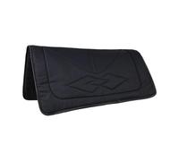 Horse Saddle Pad Wool Felt Non Slip Equestrian Riding Cushion Shock Absorbing For Outdoor Training pour Les Concours(Black)