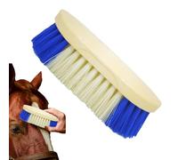 Horse Scrubber Shedding Comb Brosse de toilettage pour chevaux, animaux de compagnie | Fournitures de soins ergonomiques pour animaux de compagnie, peigne de stabilité des poils durs pour chèvres