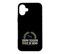 Horse Show Mom Pony Club Mom Equestrian Mom Show Mom Coque pour iPhone 16 Plus