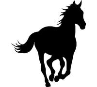 Horse Silhouette Car,Van Window Sticker Decals #13 by LightningSigns