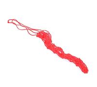 Horse Slow Feed Furage Net Sac | Corde en Nylon de Taille Moyenne avec Anneau en Fer argenté | Sac d'alimentation Robuste pour Les Chevaux/poneys/ânes | 20 - Conception (Red Medium)