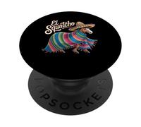 Horse Stuff El Squatcho Wild Horses Équitation Funny Horses PopSockets PopGrip Adhésif