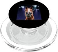 Horse Stuff Wild Horses Alien UFOs Équitation Funny Horses PopSockets PopGrip pour MagSafe