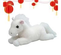 Horse Stuffed Animal | 42 x 18 cm Soft Doll - Boosts Visual Appeal Horse Toys | Soft And Comfortable Meaningful Present For Kids Adults Spring Festival Living Room Bedroom Sofa Bed Home Car