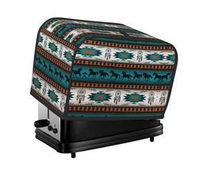 Horse Team Housse de protection pour appareil de cuisine à motif pour grille-pain et ustensiles de poulet à rôtir