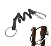 Horse Trailer gateLatch - Stall gateLocking | Livestock Rope Door Clipeasily Around Different Stable Fence Types, Delivering A Quick, Tool-free Setup To Secure Gates Throughout Your Horse Property,