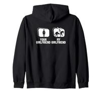 Horse Vaulters Your Girlfriend My Girl Equestrian Vaulting Sweat à Capuche