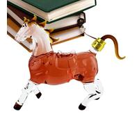 Horse Whiskey Decanter, Elegant Liquor Bottle, Decorative Alcohol Dispenser with Pour Spout, Stylish Accessory Set, Home Decor with Stylish Design, Gift Item for Bourbon Lovers