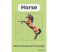 HORSE WORD SEARCH PUZZLE: 2025 Edition is the perfect puzzle book for horse lovers of all ages! Designed in easy-to-read large print, this 55-page collection offers fun