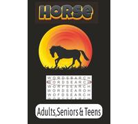 Horse word search: Word searches with easy to read print about all things horses for horse lovers and more, 6x9 inches, 110 Pages, 55 puzzles, a great ... birthdays ,vacations and chilling out time.