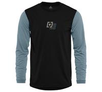 Horsefeathers - Fury L/S Bike Jersey - Maillot de cyclisme - M - black / citadel