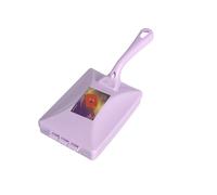 Horsehair Nettoyeur de tapis avec balai manuel pour sol dur et tapis, non électrique, toboggan à main efficace, rouleau de tapis et brosse pour enlever les poils d'animaux