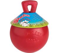 Horsemens Pride Jolly Ball Tug-N-Toss Jouet pour chien BZ2298 (15cm) (Rouge)