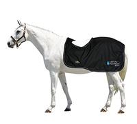 Horses, Couvre-Reins Horses Waterproof Warm, Imperméable, Doux, Pratique et Chaud, Résistant, Noir, 135 cm