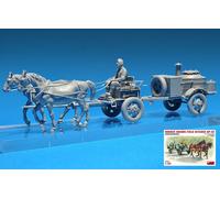 MiniArt Maquette 1/35 – Cuisine de camp attelée KP-42 – Attelage par chevaux