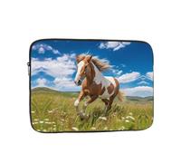 Horses on The Prairie Housse pour ordinateur portable de 15", convient pour les affaires, les loisirs ou l'école