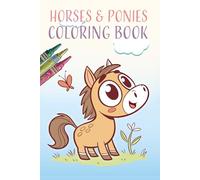 Horses & Ponies Coloring Book