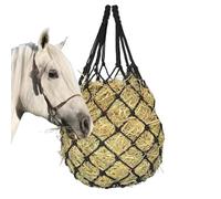 Horses Slow Feed Hay Nets, Durable Slow Feeding Bag, 4.96 Inches, Fixed Ring, Treat Distributeur Net for Grassland Pastures Farms Yards Goats Poultry Stalls Barns Herders
