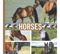 HORSES Toddler Books About Horses: Wordless Picture Books for Toddlers, Preschool, Homeschool, Adults