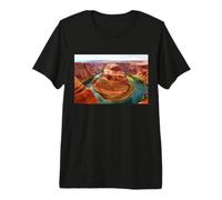 Horseshoe Bend - Grand Canyon - Fleuve Colorado - Canyon T-Shirt Haut de Gamme