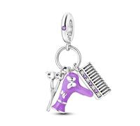 Horseshoe Cat Lucky Wedding Paris Travel Dog Charm Bead Pendant 925 Sterling Silver Compatible With Pandora Charm Moments Bracelet