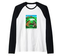 Horseshoe Hors'n Around Funny Farm Animal Horse Cadeau Manche Raglan