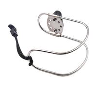 Horseshoe Life Ring Bracket - Adjustable Stainless Steel Buoy | User Friendly Bracket, Marine Hardware for Cruise Ships, Boats