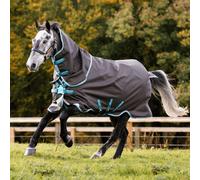 Horseware Amigo Bravo 12 Plus T/O Lite Disc couverture de pluie 0g avec couvre-cou imperméable Excalibur 2022, Taille:5'6