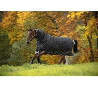 Horseware Amigo Bravo 12 Plus Tapis De Participation Moyenne 140cm Black/Blue & Black