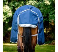 Horseware Amigo Bravo 12 Turnout Wug Medium 250g- Navy/Titanium Grey/Silver, 160