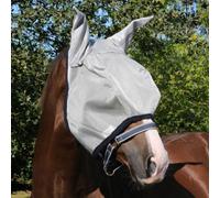 Horseware Amigo Fly Mask, Taille:Plein-sang, Couleur:argenté/navy