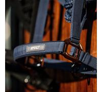 Horseware Amigo Headcollar & Leadrope, Taille:Sang chaud, Couleur:Navy