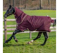 Horseware Amigo Hero 600D Ripstop Plus Lite 0g Turnout couverture imperméable Fig/Navy&Tan HW 20, Taille:5'6