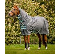Horseware Amigo Hero Ripstop Plus 200g Turnout Decke 600D Medium Shadow/Blue Haze & Navy, Größe:4'6