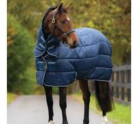 Horseware Amigo Insulator heavy with Hood 350g - navy/white - couverture d'écurie